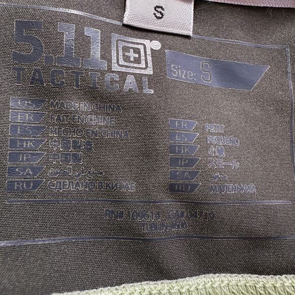 5.11 Tactical Meridian Tank Top Womens Small Green Athletic Outdoor Gorpcore - Picture 13 of 13